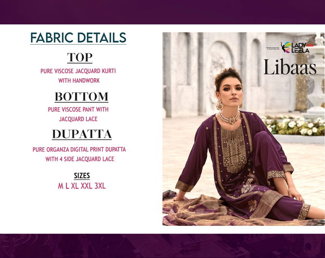 Libaas By Lady Leela Heavy Designer Readymade Suits